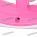 USB Powered 3-Fan-Blade Cooling Fan for Computer - Pink + White (2 x AAA) USB Powered 3-Fan-Blade Cooling Fan for Computer - Pink + White (2 x AAA)