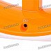 USB Powered 3-Fan-Blade Cooling Fan for Computer - Orange + White (2 x AAA)