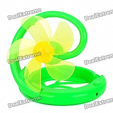 Plastic Folding Fan w/ USB Charging Cable for Computer - Green (5-Fan-Blade, 92cm) Plastic Folding Fan w/ USB Charging Cable for Computer - Green (5-Fan-Blade, 92cm)