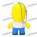 The Simpsons Homer Simpson Figure Style USB 2.0 Flash Drive - Yellow (8GB) The Simpsons Homer Simpson Figure Style USB 2.0 Flash Drive - Yellow (8GB)