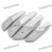 Stylish Auto Car Door Guard Protector - Light Green + Silver (4 Pieces Pack) Stylish Auto Car Door Guard Protector - Light Green + Silver (4 Pieces Pack)