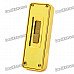 Gold Bar Style USB 2.0 Flash Drive - Golden (8GB) Gold Bar Style USB 2.0 Flash Drive - Golden (8GB)