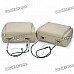 AST7000DVD Car Headrest 7" LCD DVD Media Player with AV-Out / MMC / MS / SD Slot - Khaki (2-Piece) AST7000DVD Car Headrest 7" LCD DVD Media Player with AV-Out / MMC / MS / SD Slot - Khaki (2-Piece)