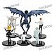 Death Note Yagami Light Ryuk Near Kira Misa L Figures Set (6-Piece)