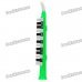 13-Key Plastic Music Melodica - Green + Black + White 13-Key Plastic Music Melodica - Green + Black + White