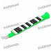 13-Key Plastic Music Melodica - Green + Black + White 13-Key Plastic Music Melodica - Green + Black + White
