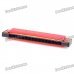 Metal 16-Hole G-key Harmonica - Red