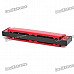 Metal 16-Hole G-key Harmonica - Red