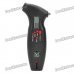 8-in-1 1.2" Digital Display Tire Pressure Gauge - Black (3 x AAA Battery)