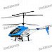 R108 40MHz Rechargeable 3-CH R/C Helicopter with Radio Controller - Blue + Silver + Black R108 40MHz Rechargeable 3-CH R/C Helicopter with Radio Controller - Blue + Silver + Black