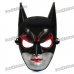 Cosplay Hard Plastic Catwoman Full Face Mask - Black