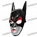 Cosplay Hard Plastic Catwoman Full Face Mask - Black