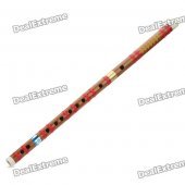 Chinese Traditional Handcrafted Bamboo Flute - Brown (G-Key)