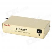 FENGJIE FJ-1508 1 to 8 Ports VGA Splitter (AC 220V)