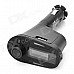 1.0" LCD Car MP3 Player Wireless FM Transmitter with Remote Controller - Black 1.0" LCD Car MP3 Player Wireless FM Transmitter with Remote Controller - Black