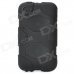 Robot Style Protective Plastic Back Case w/ Silicone Cover for Ipod Touch 4 - Black Robot Style Protective Plastic Back Case w/ Silicone Cover for Ipod Touch 4 - Black