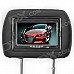 7.0" TFT Car Headrest Monitor with Remote Controller / AV-IN - Black (2-Piece) 7.0" TFT Car Headrest Monitor with Remote Controller / AV-IN - Black (2-Piece)