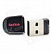 Genuine Sandisk CZ33 Cruzer Fit Mini USB 2.0 Flash Drive - Black + Red (32GB) Genuine Sandisk CZ33 Cruzer Fit Mini USB 2.0 Flash Drive - Black + Red (32GB)
