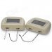 7.0" TFT Car Headrest Monitor with Remote Controller / AV-IN - Khaki (2-Piece) 7.0" TFT Car Headrest Monitor with Remote Controller / AV-IN - Khaki (2-Piece)