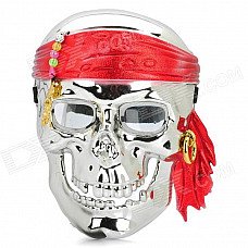 Electroplating Silver Pirate Skull Face Mask Electroplating Silver Pirate Skull Face Mask