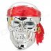 Electroplating Silver Pirate Skull Face Mask Electroplating Silver Pirate Skull Face Mask