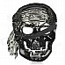 Electroplating Silver Pirate Skull Face Mask Electroplating Silver Pirate Skull Face Mask
