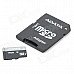 ADATA Micro SD / TF Memory Card w/ SD Adapter - 16GB (Class 10) ADATA Micro SD / TF Memory Card w/ SD Adapter - 16GB (Class 10)