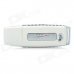 G3 USB Rechargeable Voice Recorder - White + Silver (8GB)