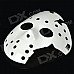 Stylish Multi-hole Broken Face Mask - White