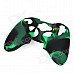 Protective Silicone Cover Case for Xbox 360 Controller - Camouflage Dark Green