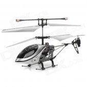 A-Control Android OS Controlled 3-CH Infrared R/C Helicopter w/ Gyro - Silver + Black
