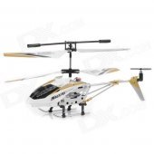 Iphone/Ipod Touch/Ipad/Android Controlled 3.5-CH Infrared R/C Helicopter w/ Gyro - White + Black