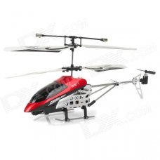 Iphone/Android Controlled 3-CH R/C Helicopter w/ 300KP Video Camera / Gyro / TF - Red + Silver Iphone/Android Controlled 3-CH R/C Helicopter w/ 300KP Video Camera / Gyro / TF - Red + Silver