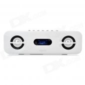 EDIFIER M15PLUS 1.8" LCD Portable Media Player Speaker with FM Radio / USB / SD - White