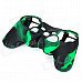 Protective Silicone Cover Case for PS3 Controller - Camouflage Dark Green Protective Silicone Cover Case for PS3 Controller - Camouflage Dark Green