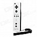 GOiGOME Nunchuck + Remote Controller w/ Motion Plus / Silicone Case for Wii - White + Black (2 x AA) GOiGOME Nunchuck + Remote Controller w/ Motion Plus / Silicone Case for Wii - White + Black (2 x AA)