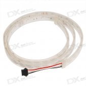 30-LED 5.5W RGB Silicone LED Light Strip (12V DC)