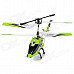 Rechargeable 3.5-CH R/C Helicopter with Gyroscope & IR Controller - Green Rechargeable 3.5-CH R/C Helicopter with Gyroscope & IR Controller - Green