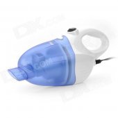 100W Handheld Wet & Dry Vacuum Cleaner for Car - Blue