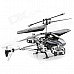 Rechargeable 4-Channel R/C Helicopter w/ IR Throttle Stick Controller and Gyroscope - Black + Silver Rechargeable 4-Channel R/C Helicopter w/ IR Throttle Stick Controller and Gyroscope - Black + Silver