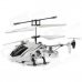 Rechargeable 4-Channel R/C Helicopter w/ IR Throttle Stick Controller and Gyroscope - Black + White Rechargeable 4-Channel R/C Helicopter w/ IR Throttle Stick Controller and Gyroscope - Black + White