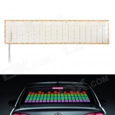 EL Sound Activated Blue-Green Light Car Sticker / Light Up Equalizer for Car Decoration EL Sound Activated Blue-Green Light Car Sticker / Light Up Equalizer for Car Decoration