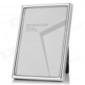 12001-3R Elegant 90 x 130mm Metal Photo Frame - Silver
