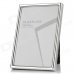 12001-3R Elegant 90 x 130mm Metal Photo Frame - Silver