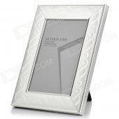 Elegant Silver Plated Photo Frame for 9 x 13cm Photos - Silver