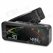 Flanger FMT-209 3.2" LCD Digital Acoustic Clip-on Tuner Metronome Tone Generator - Black (2 x AAA) Flanger FMT-209 3.2" LCD Digital Acoustic Clip-on Tuner Metronome Tone Generator - Black (2 x AAA)