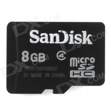 Genuine SanDisk Micro SDHC TF Memory Card (8GB) Genuine SanDisk Micro SDHC TF Memory Card (8GB)