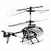 Rechargeable 3-CH R/C Helicopter w/ IR Throttle Stick Controller & Gyroscope - Black + Silver Rechargeable 3-CH R/C Helicopter w/ IR Throttle Stick Controller & Gyroscope - Black + Silver