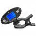 0.9" LCD Digital Acoustic Clip-on Tuner Metronome Tone Generator - Black (1 x CR2032) 0.9" LCD Digital Acoustic Clip-on Tuner Metronome Tone Generator - Black (1 x CR2032)