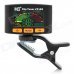 Multicolored LCD Clip-On Guitar Metronome Tuner - Black (1 x CR2032) Multicolored LCD Clip-On Guitar Metronome Tuner - Black (1 x CR2032)